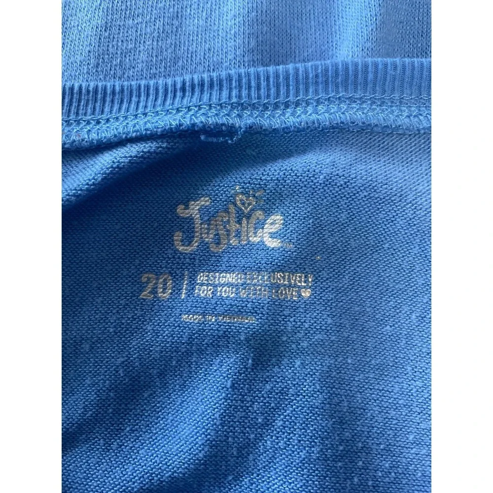 Justice Queen For‎ a Day London Blue Pullover Sweater Size 20